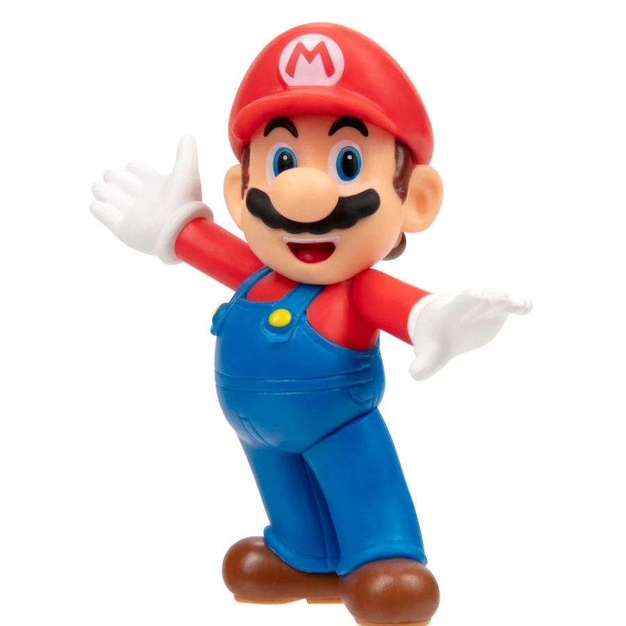 Super Mario Bros Open Arms Articulated 2.5-Inch Action Figure – Official Nintendo Character Collectible