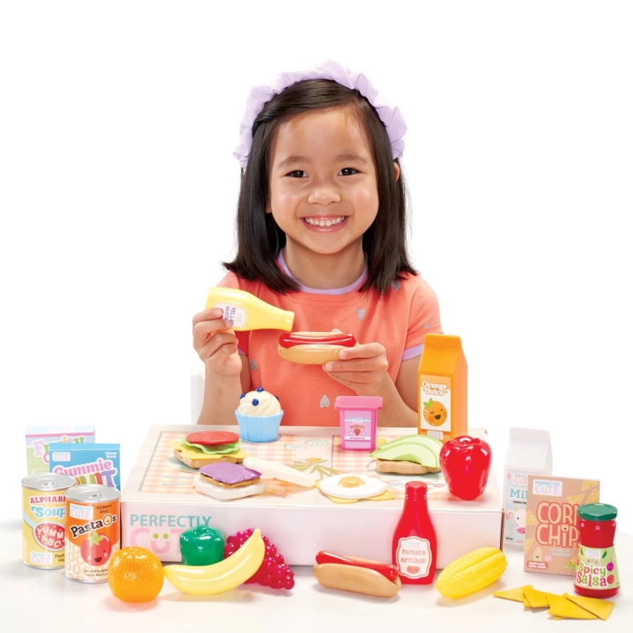 "Perfectly-Cute 41-Piece Pantry Food Storage Box Set for Home Organization"