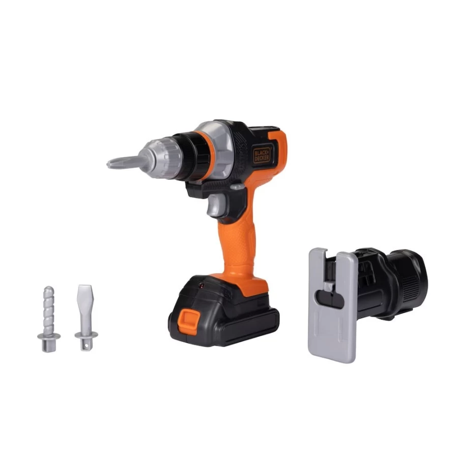 Black & Decker Matrix Junior Drill with Jigsaw Attachment - Power Tool Kit for DIY Projects