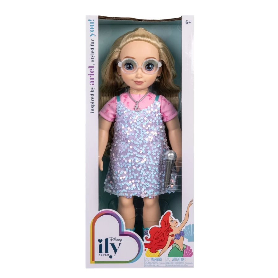 "ILY-4Ever 18-Inch Ariel Inspired Large Doll – Premium Collectible Disney Princess Toy"