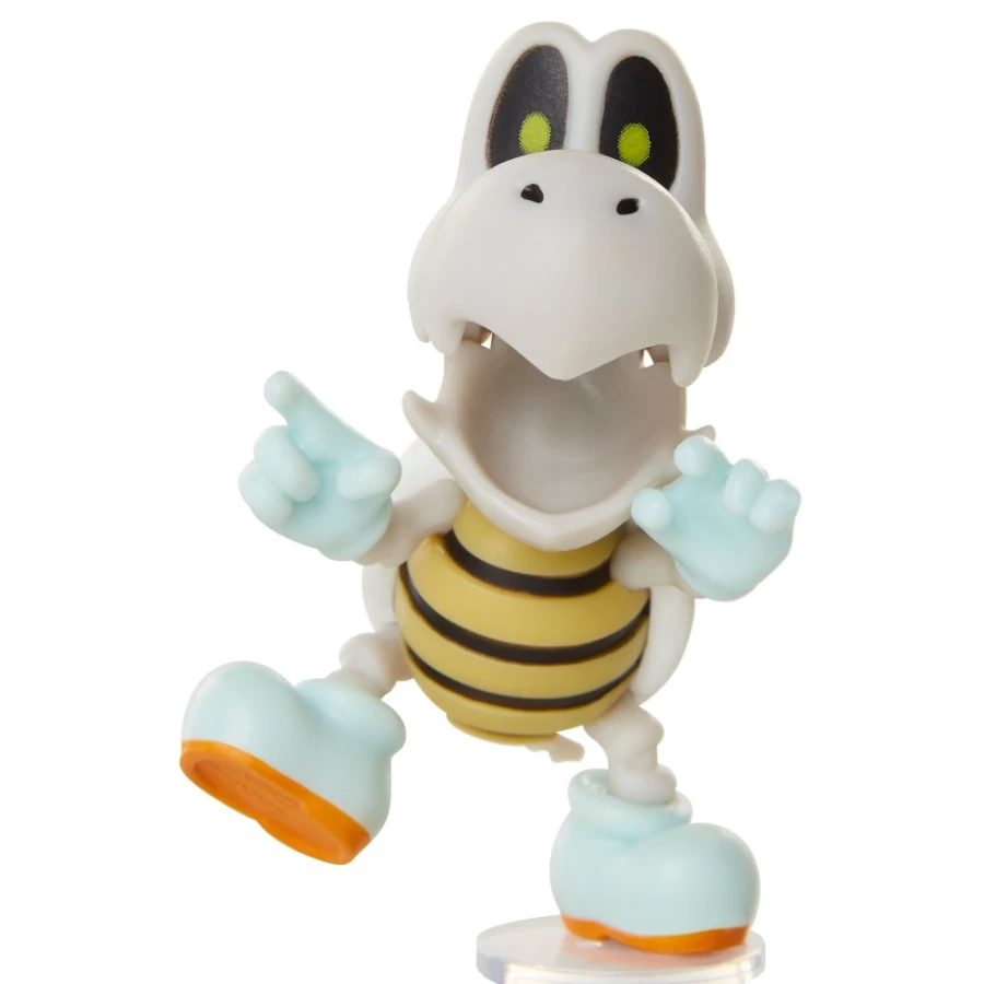 Super Mario Dry Bones 2.5-Inch Articulated Action Figure – Posable Skeleton Character Toy