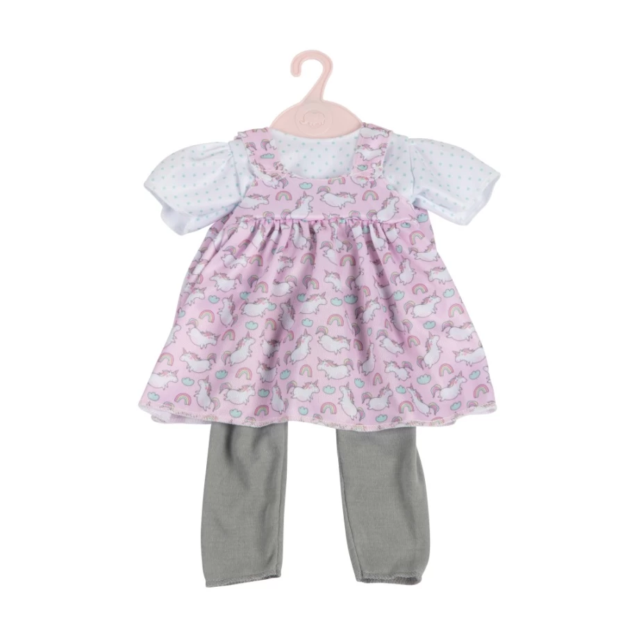 "Perfectly-Cute 3-Piece Unicorn & Rainbow Girls Outfit Set - Magical Fantasy Costume"
