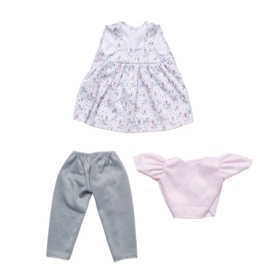 "Perfectly-Cute 3-Piece Unicorn & Rainbow Girls Outfit Set - Magical Fantasy Costume"