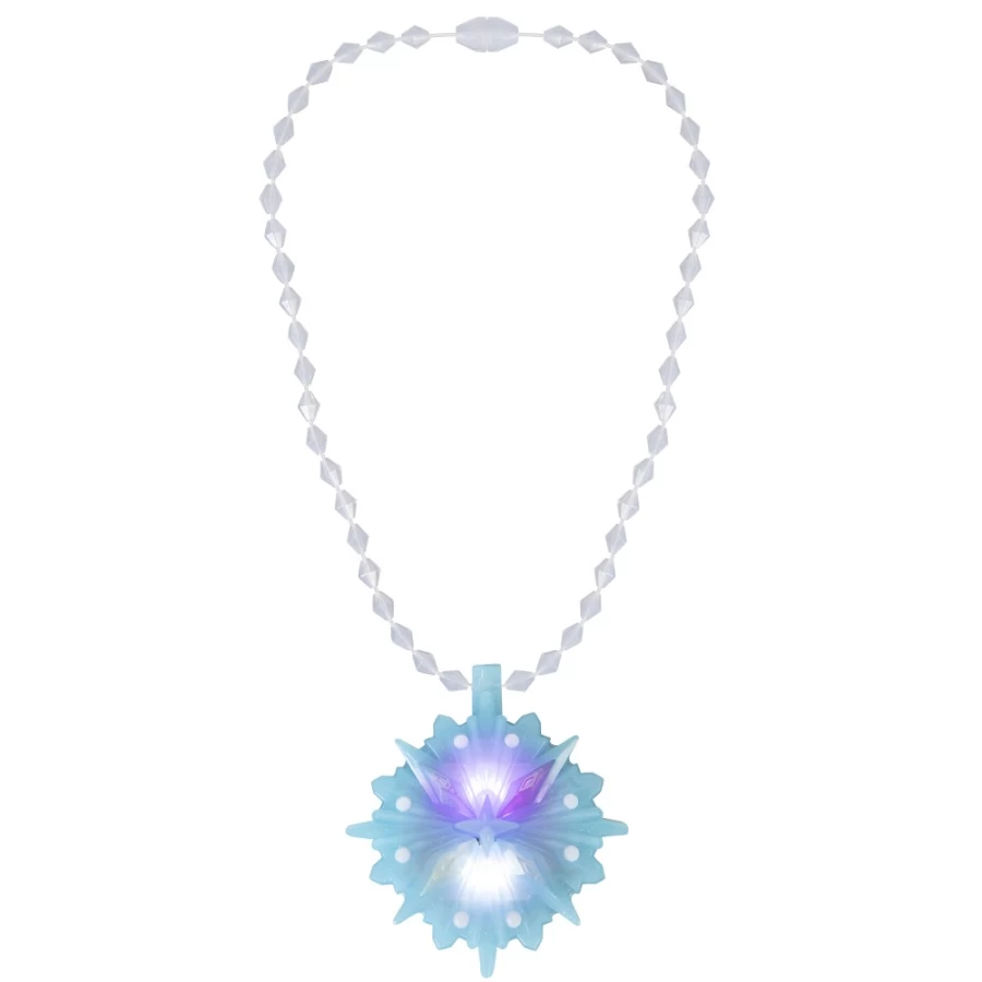 Frozen Elsa Inspired Snowflake Sparkle Pendant Necklace – Elegant Disney Jewelry Gift