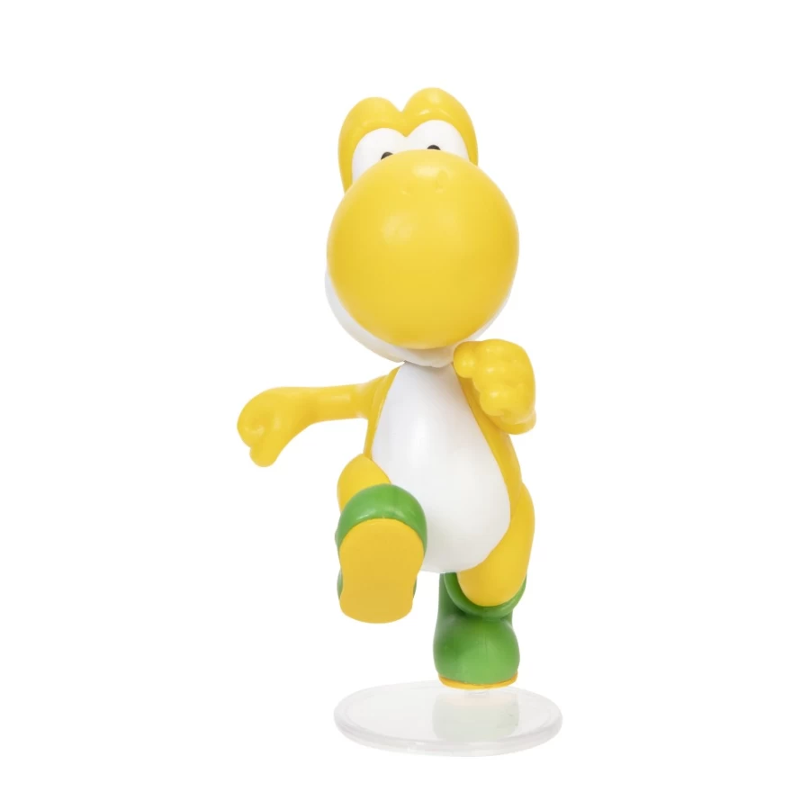 Super Mario Running Yellow Yoshi 2.5-Inch Articulated Action Figure