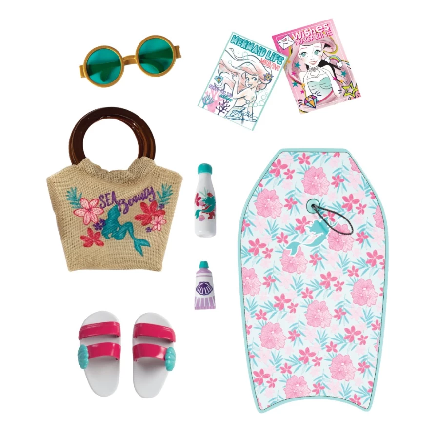 18-Inch Ariel Inspired Accessory Pack by ILY-4EVER – Disney Princess Hair & Fashion Set