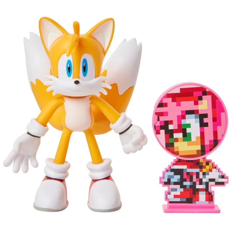 Sonic the Hedgehog Tails 4-Inch Action Figure - Official Collectible Toy