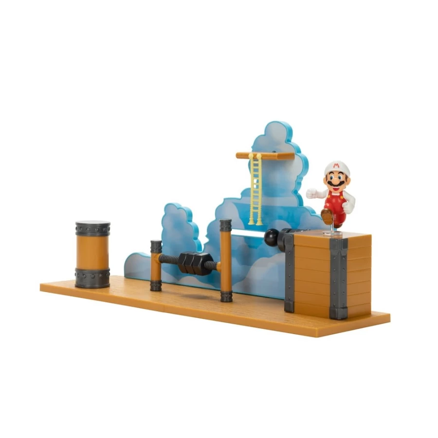 Super Mario Airship Deck Playset – Interactive Building Toy for Kids & Collectors