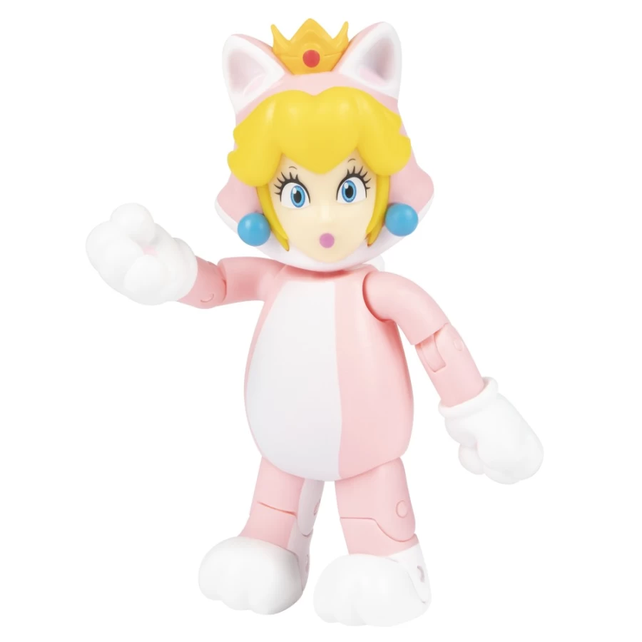 Super Mario 3D World 4-Inch Action Figure Set – Official Nintendo Collectible
