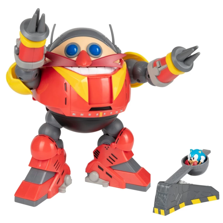 Sonic the Hedgehog Giant Eggman Robot Battle Action Figure Set