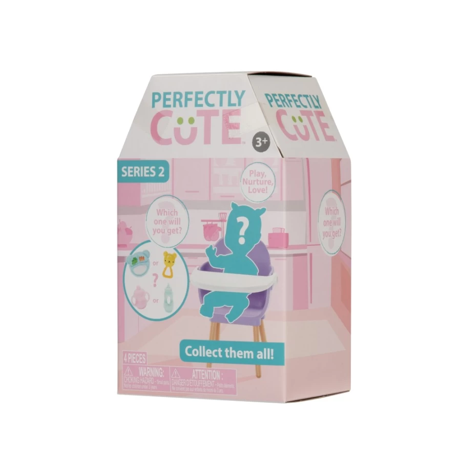 "Perfectly-Cute My Lil 4 Babies Doll with Brown Pigtails & Brown Eyes – 4 Surprises Included"