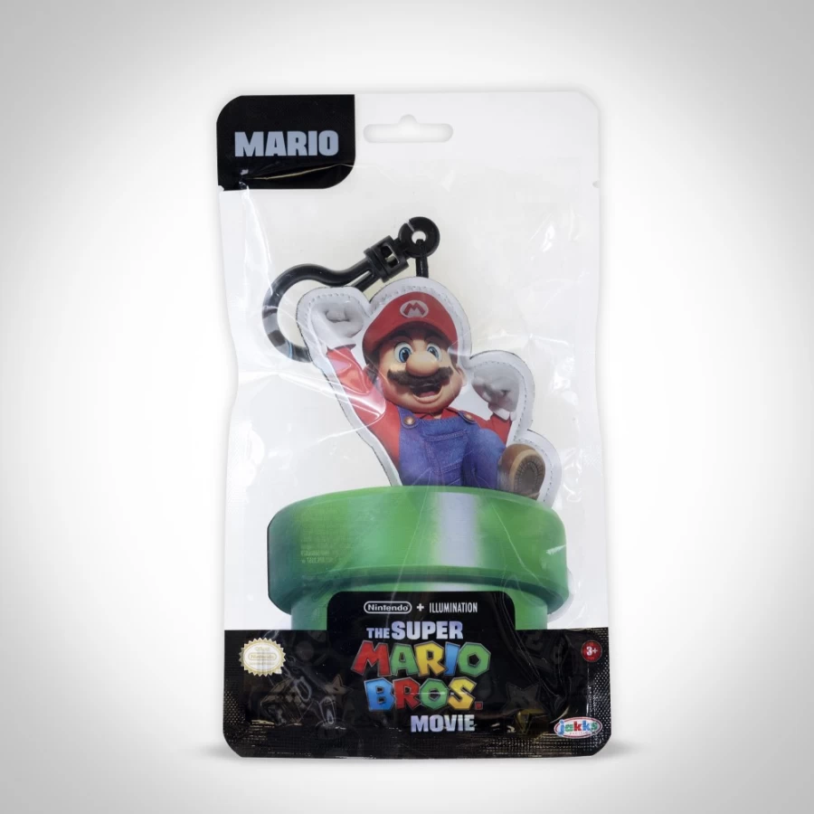 Super Mario Bros Plush Hanger - Official Character Soft Toy for Fans
