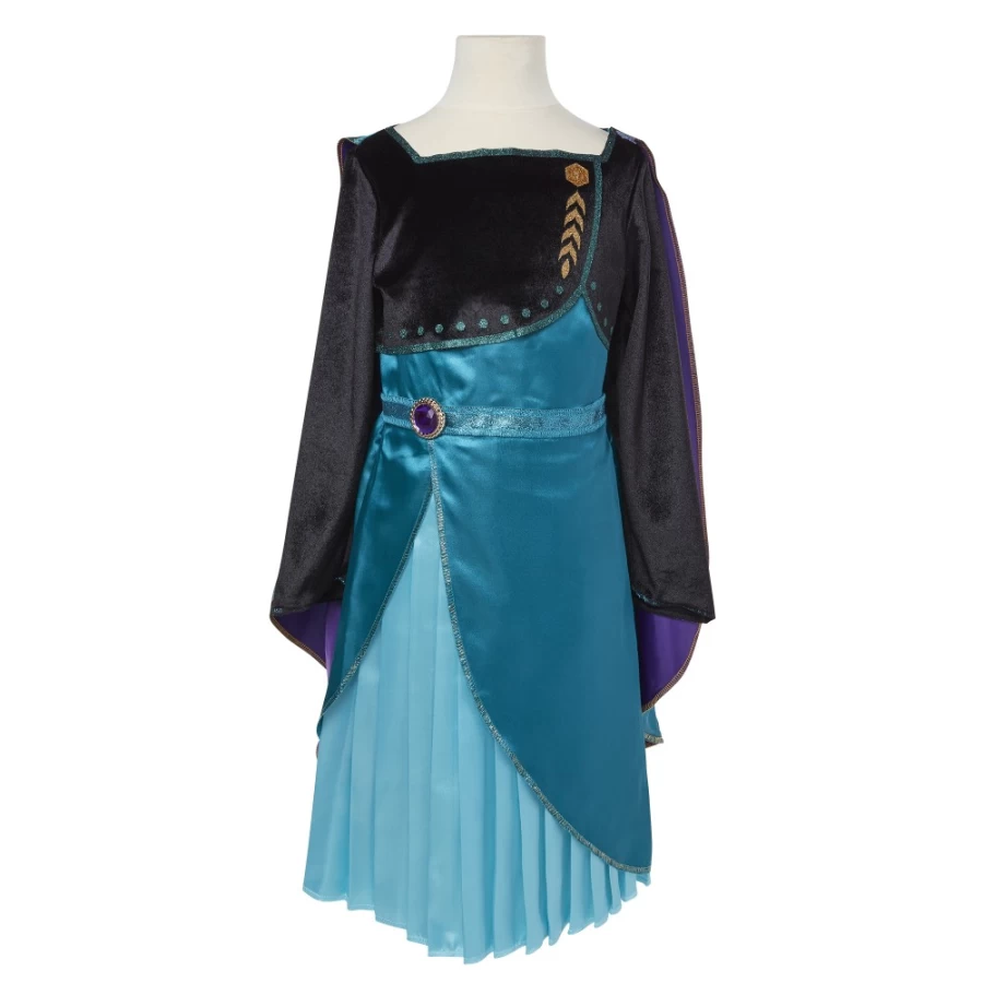 Frozen Queen Anna Costume Dress for Kids - Official Disney Inspired Outfit