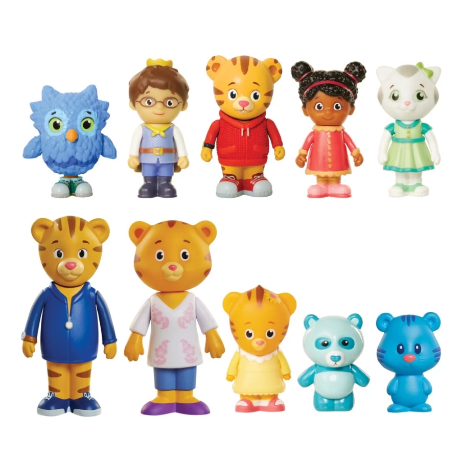 Jack Logo Friends & Family Figurine Collectible Set - Unique Character Figures for Display & Gifting
