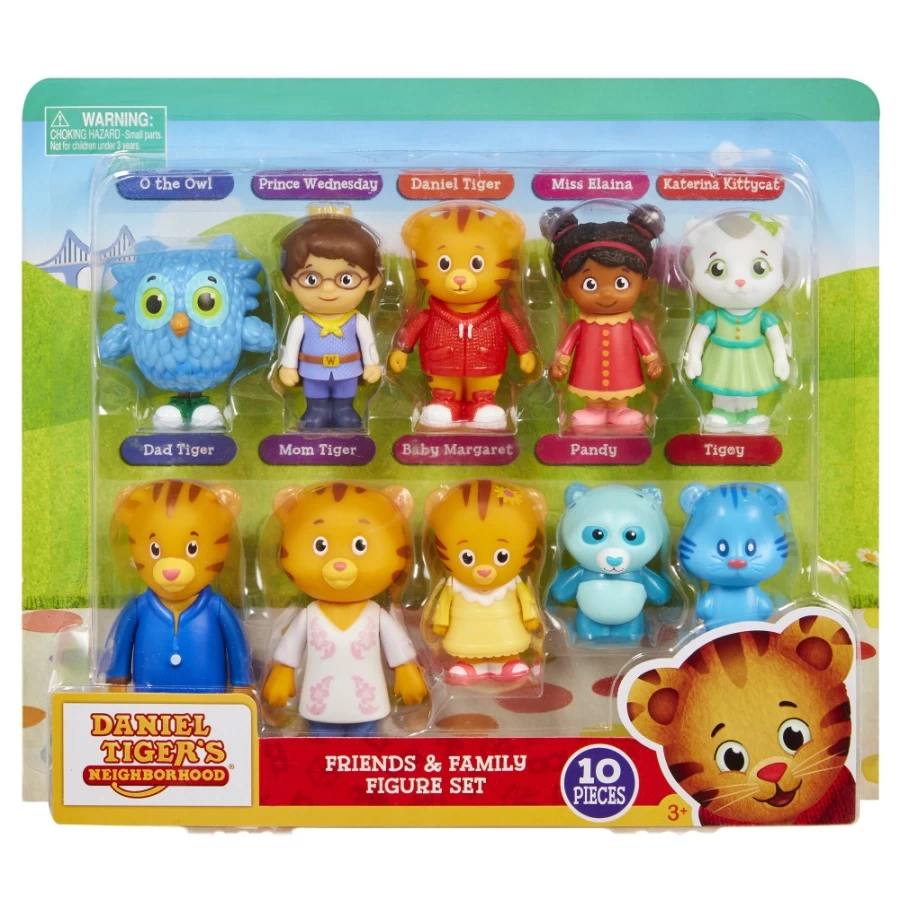 Jack Logo Friends & Family Figurine Collectible Set - Unique Character Figures for Display & Gifting