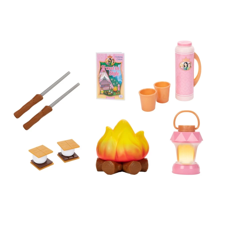 "DPSC Stylish Glamping Tent for S'Mores & Outdoor Camping Adventures"