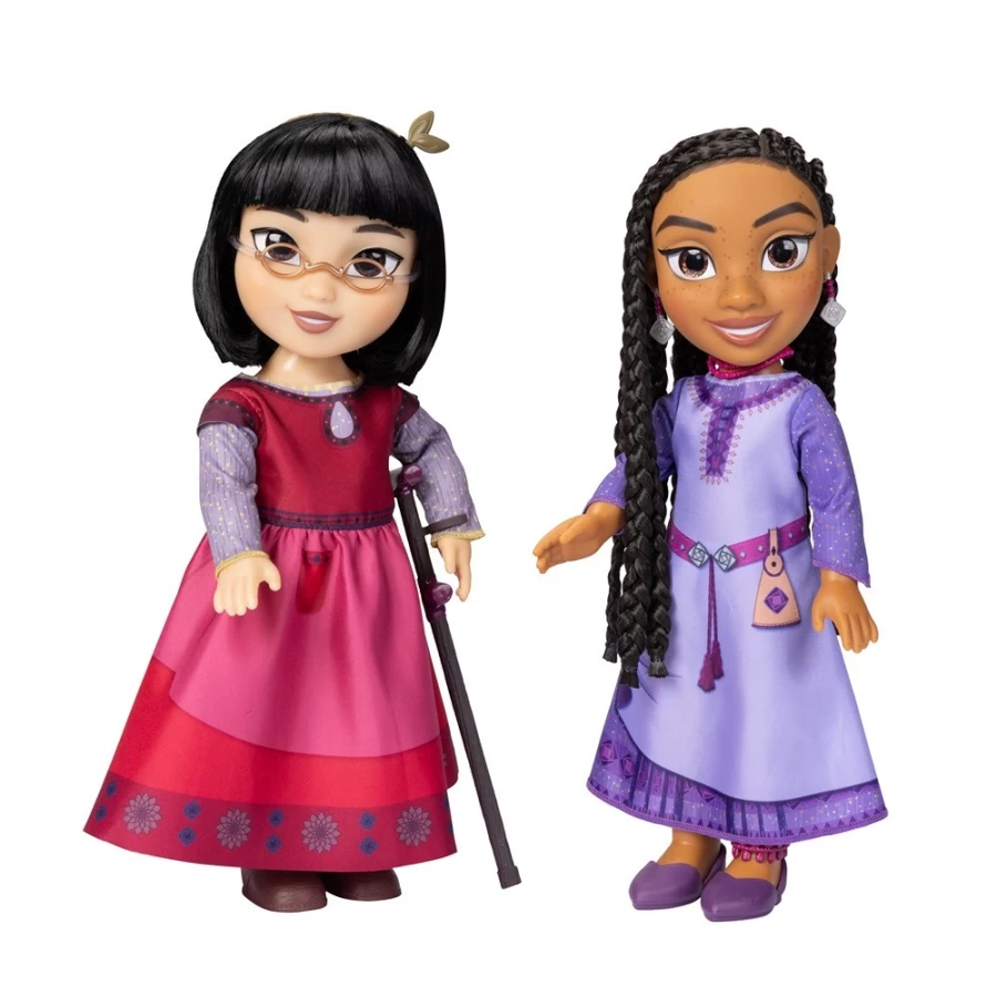 "Wish Asha & Dahlia Best Friends Pack – Matching Doll Set for Kids"