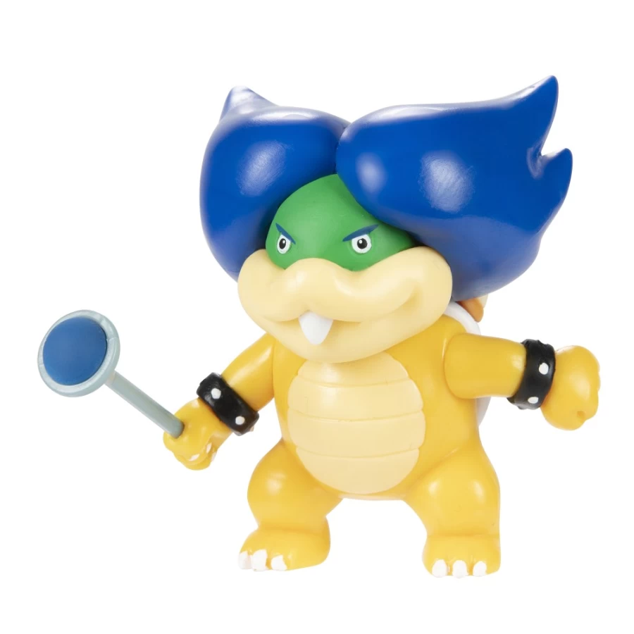 Super Mario Ludwig Von Koopa 2.5-Inch Articulated Action Figure - Bendable Poseable Collectible