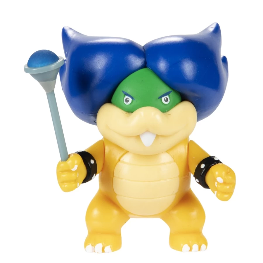 Super Mario Ludwig Von Koopa 2.5-Inch Articulated Action Figure - Bendable Poseable Collectible