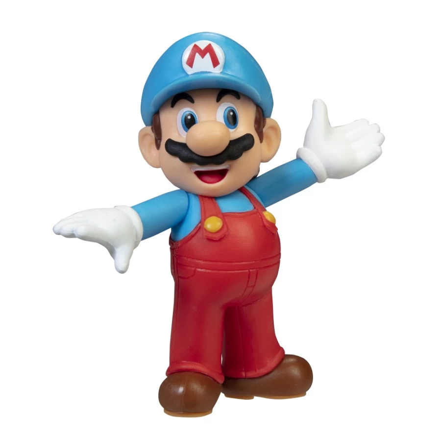 Super Mario Articulated Ice Open Arms Action Figure 2.5-Inch Collectible Toy
