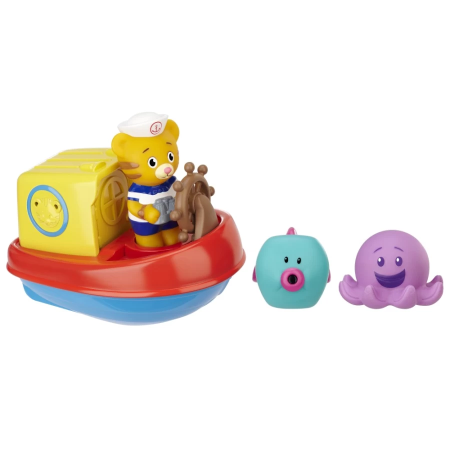 "Jack Logo Daniel's Adventure Themed Bathtub for Kids – Fun Voyage Inspired Bath Time"
