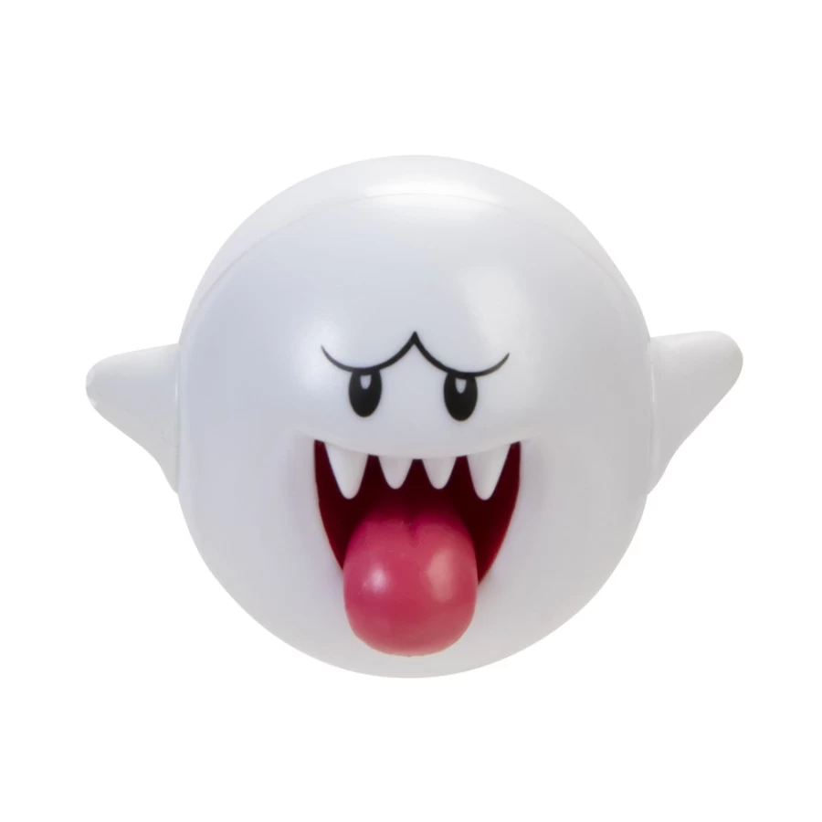 Super Mario Boo 2.5-Inch Articulated Action Figure – Collectible Ghost Character with Movable Joints