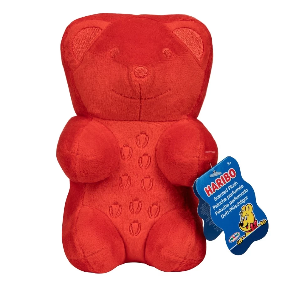 Haribo Gold-Bear Red Plush Toy - Soft Stuffed Animal Candy Collectible