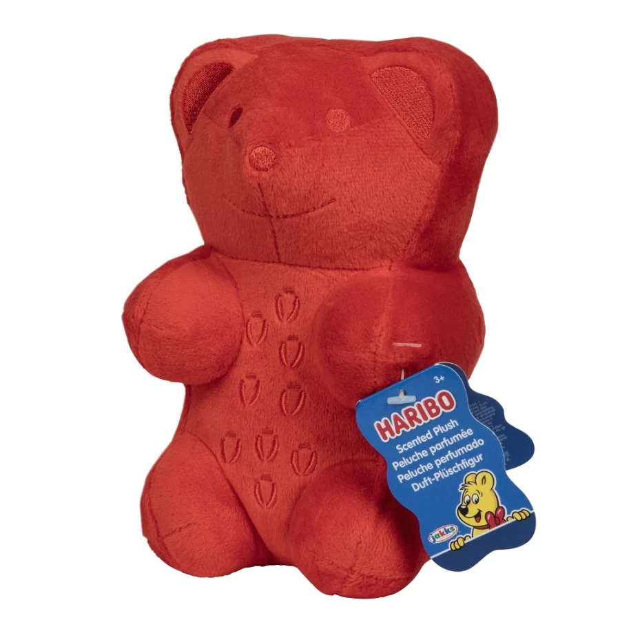 Haribo Gold-Bear Red Plush Toy - Soft Stuffed Animal Candy Collectible