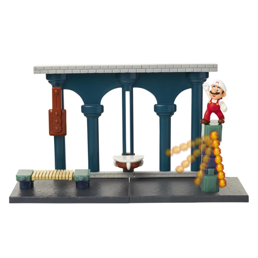 Super Mario Lava Castle Adventure Playset – Kids’ Interactive Battle Toy with Figures & Accessories