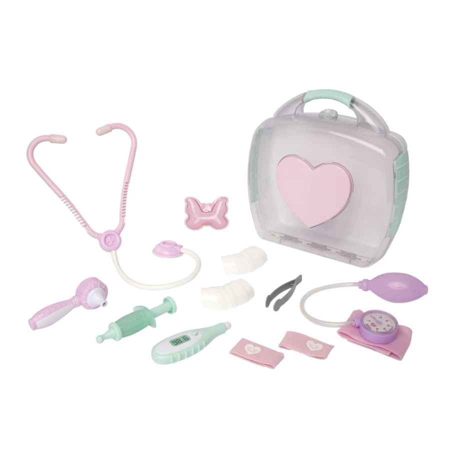 "Perfectly-Cute Doctor Kit for Kids - Take Care Pretend Play Set with Medical Toys"