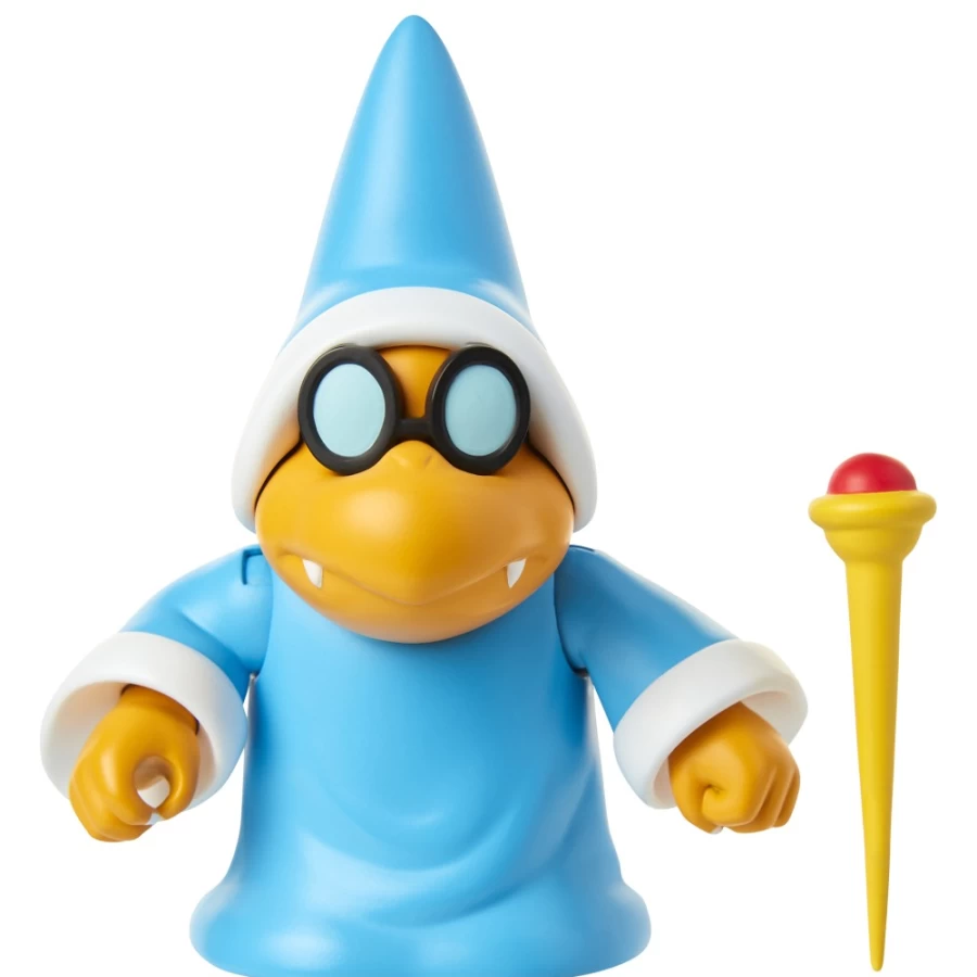 Super Mario Magikoopa with Wand 4-Inch Articulated Action Figure