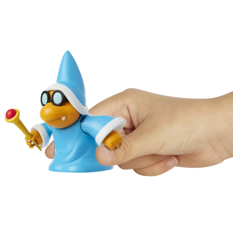 Super Mario Magikoopa with Wand 4-Inch Articulated Action Figure