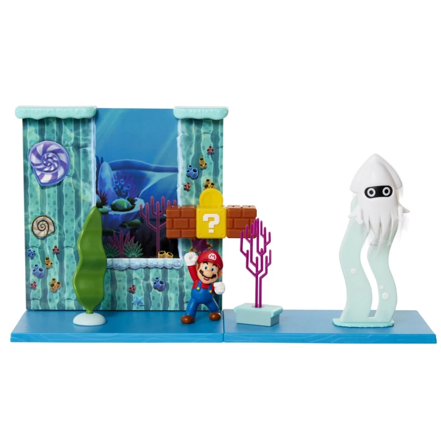 Super Mario Underwater Adventure Playset – Kids Water Toy with Interactive Features