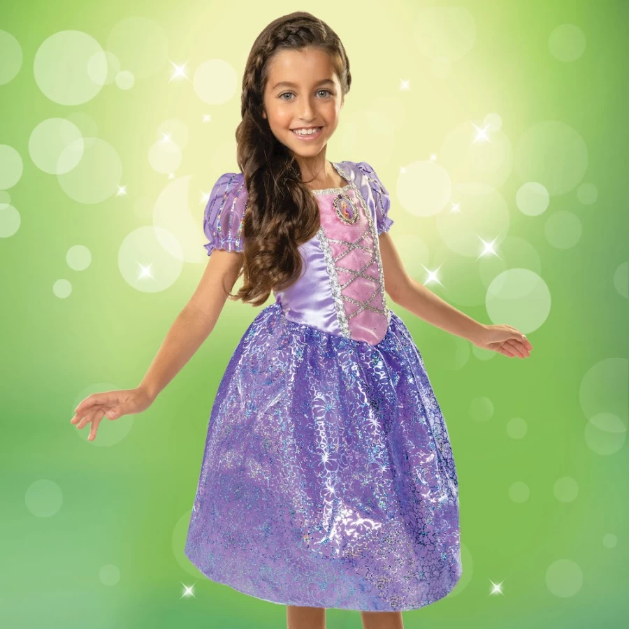 Disney Princess Rapunzel Costume for Kids - Official Disney Fairytale Dress