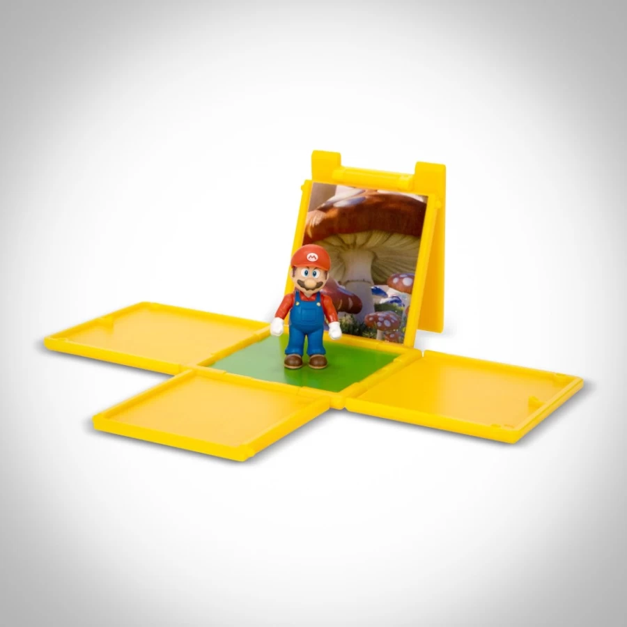 "1.25 Inch Super Mario Bros Question Block Mini Figure – Official Nintendo Collectible"