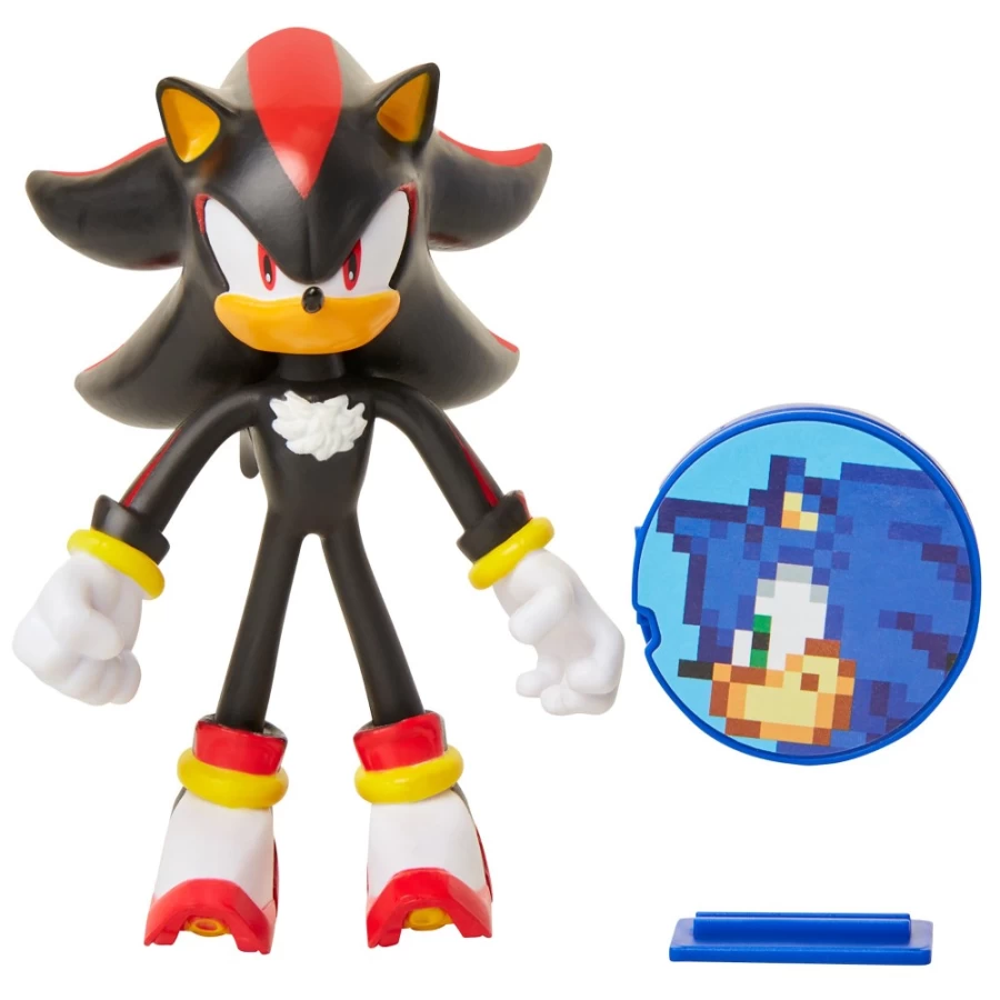 Sonic the Hedgehog Shadow 4-Inch Action Figure - Collectible Character Model
