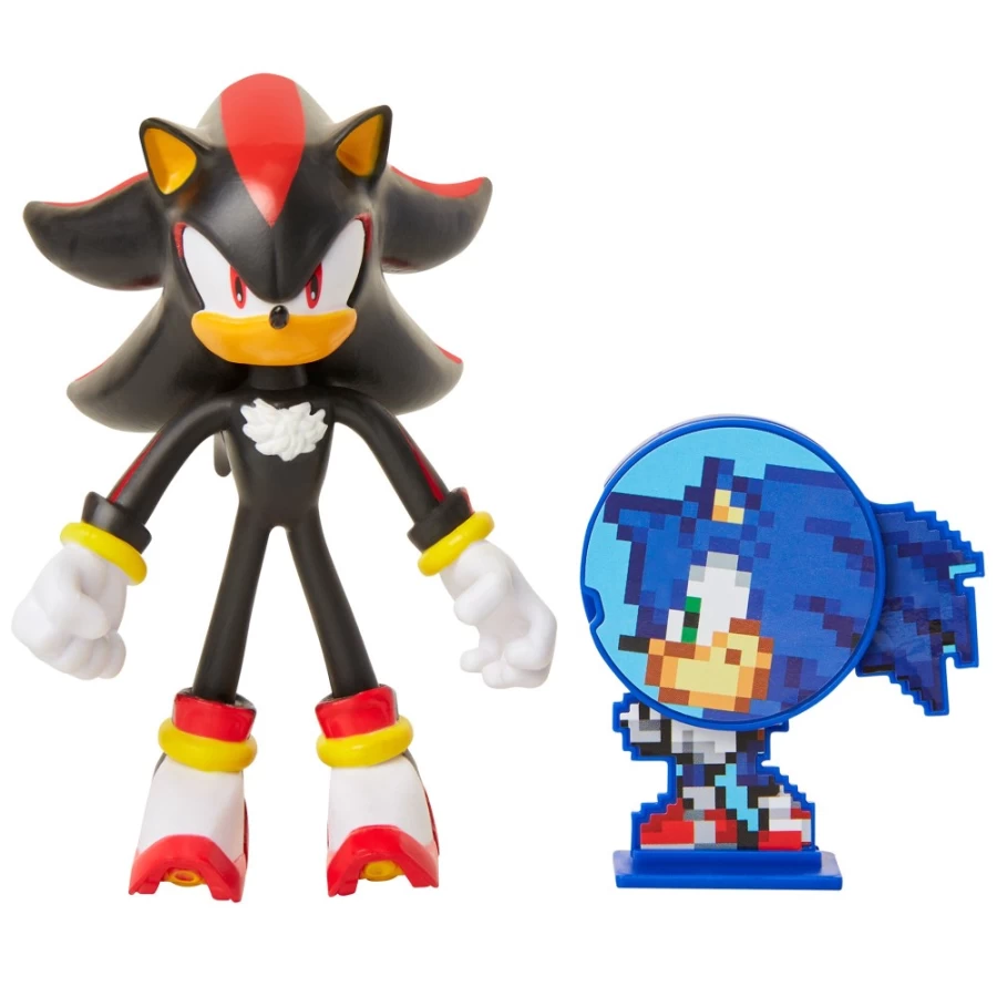Sonic the Hedgehog Shadow 4-Inch Action Figure - Collectible Character Model
