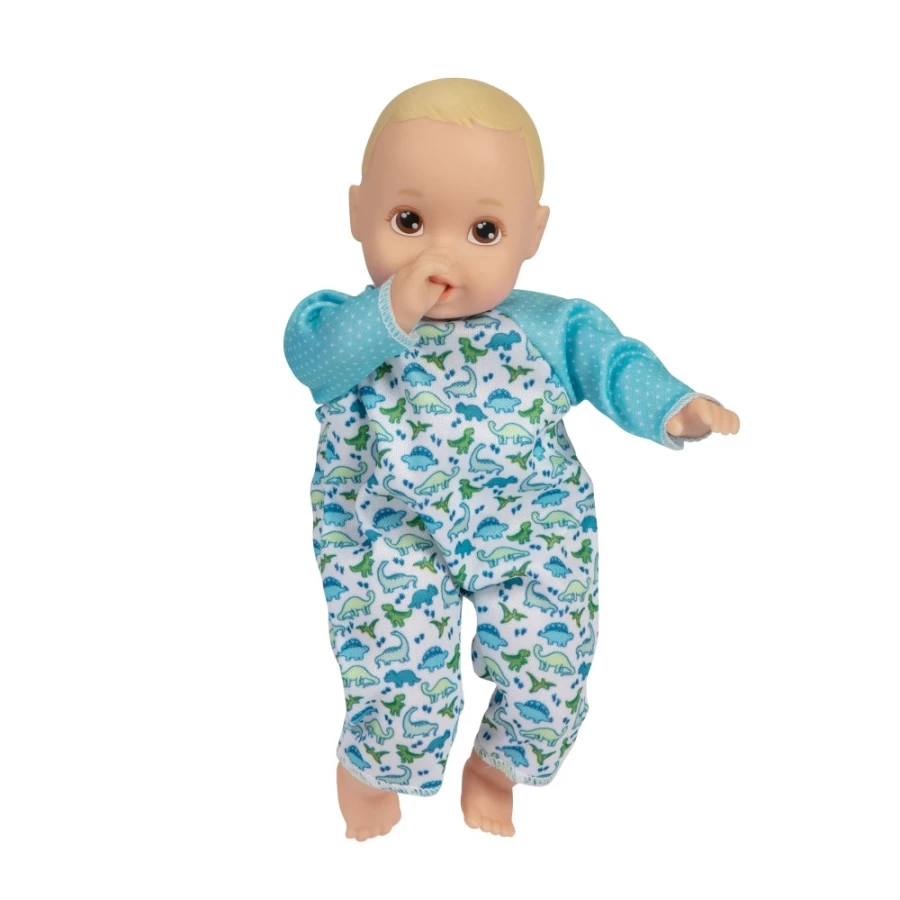 "Perfectly-Cute 8 Inch Blonde Baby Doll with Brown Eyes - Outfit May Vary"