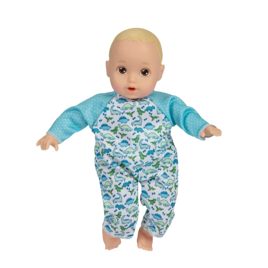"Perfectly-Cute 8 Inch Blonde Baby Doll with Brown Eyes - Outfit May Vary"