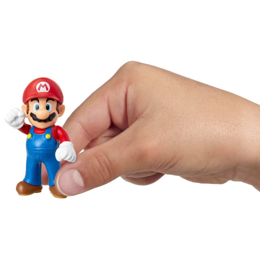 Super Mario 2.5-Inch Articulated Action Figure – Poseable Standing Collectible