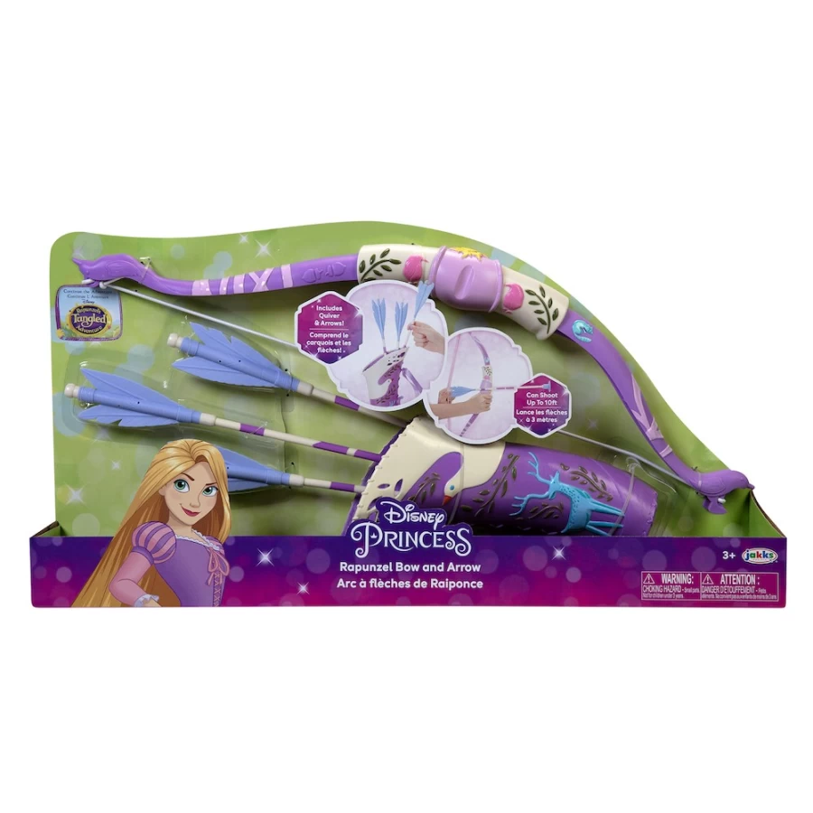 Disney Rapunzel Bow and Arrow Set - Tangled Inspired Toy for Kids