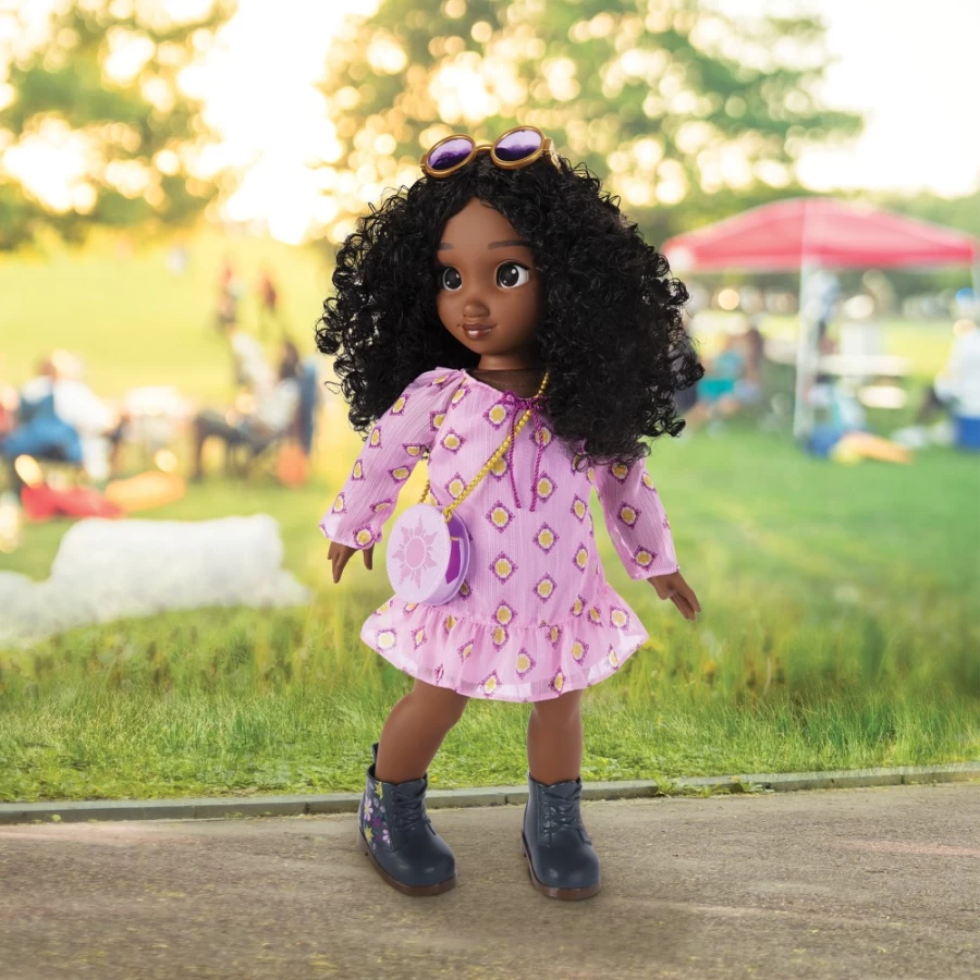 "ily-4ever 18-Inch Rapunzel Inspired Fashion Doll with Styling Outfits & Accessories"