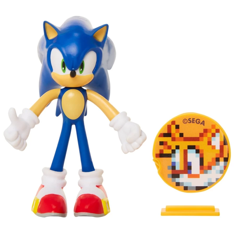 Sonic the Hedgehog 4-Inch Action Figure – Official Collectible Character Toy