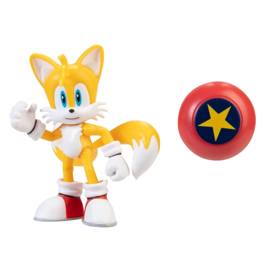 Sonic The Hedgehog Tails with Star Spring 4-Inch Action Figure