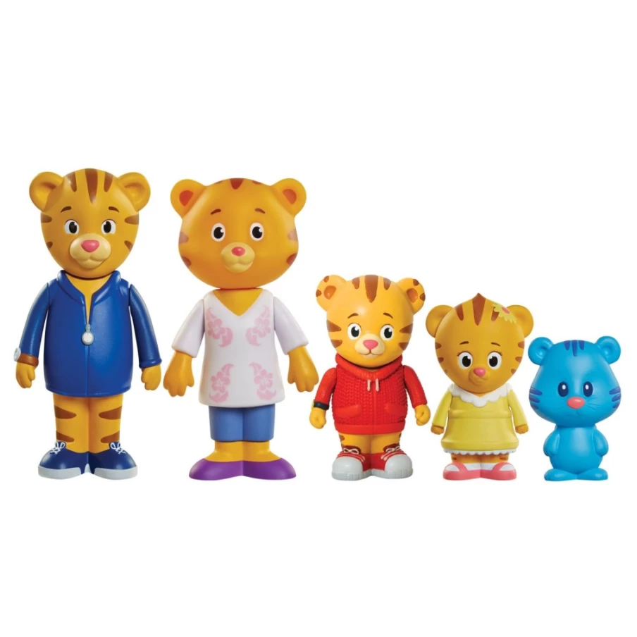 Jack Logo Family Figurine Set - Heartwarming Collectible Statues for Home Decor