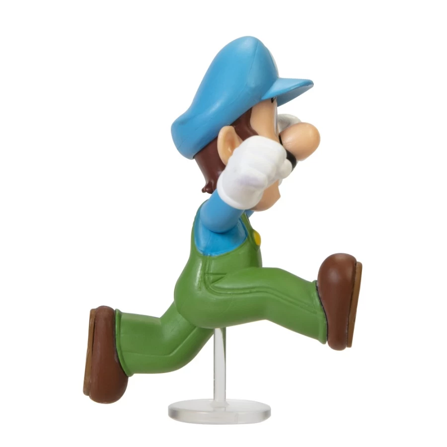Super Mario Ice Luigi 2.5-Inch Articulated Action Figure – Official Collectible