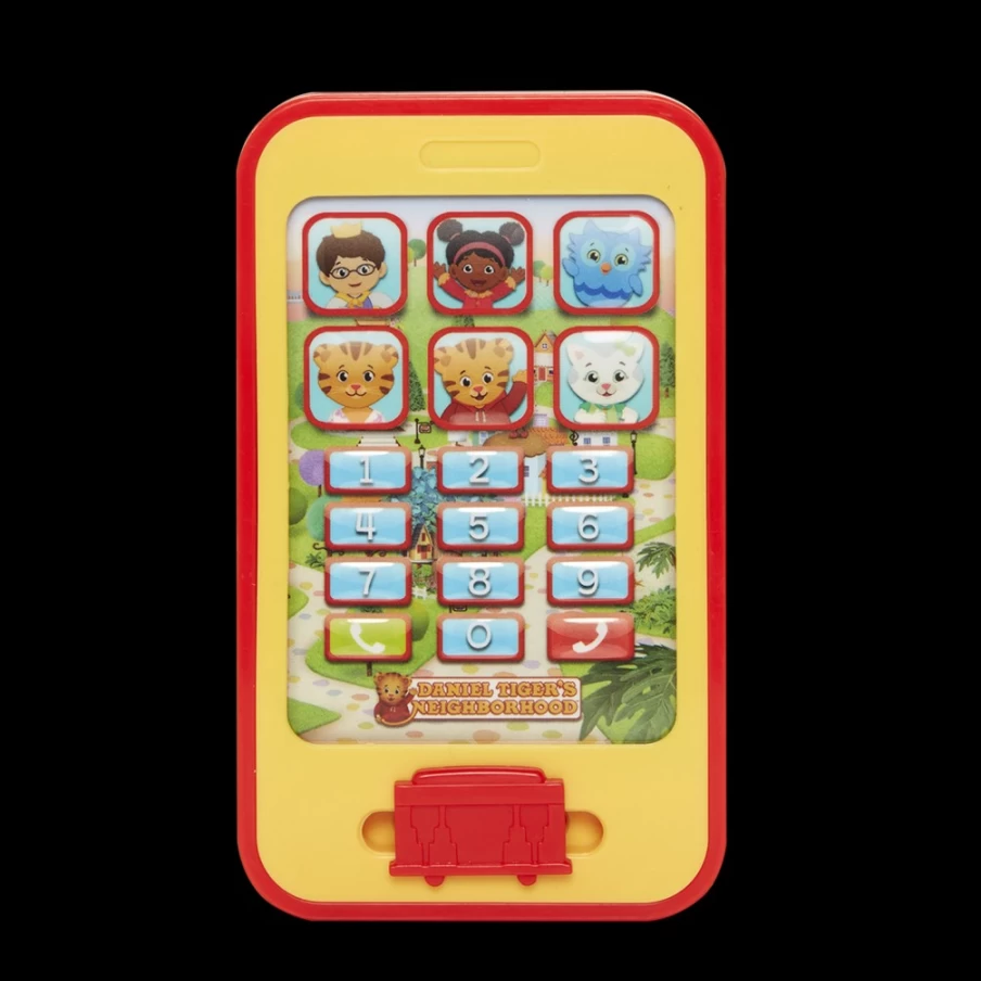 Jack Logo Pretend Play Cell Phone Toy for Kids - Interactive Learning Toy with Lights & Sounds