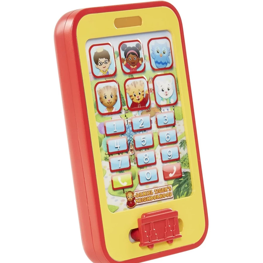 Jack Logo Pretend Play Cell Phone Toy for Kids - Interactive Learning Toy with Lights & Sounds
