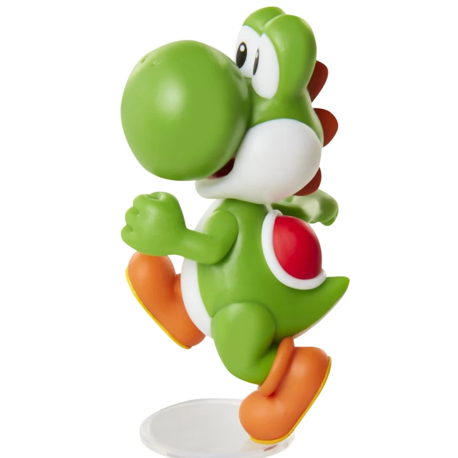 Super Mario Running Yoshi 2.5-Inch Articulated Action Figure – Collectible Posable Character