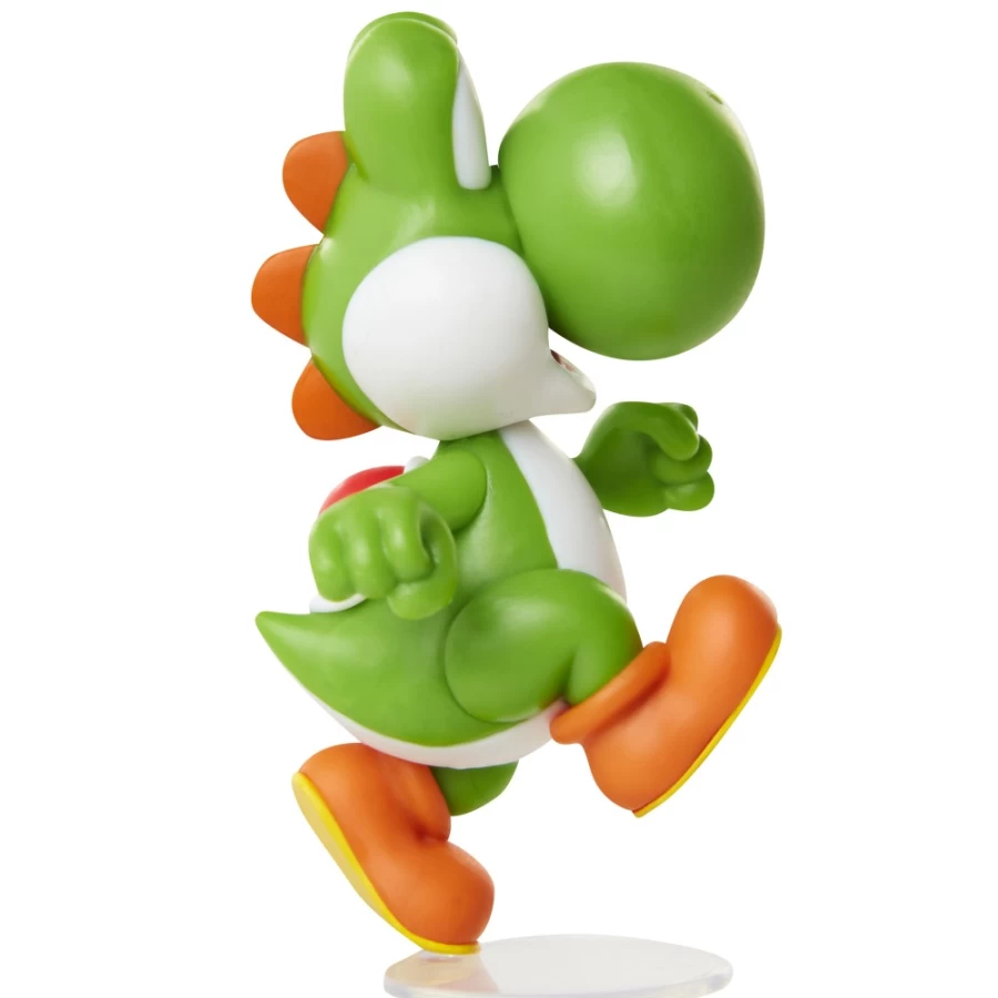 Super Mario Running Yoshi 2.5-Inch Articulated Action Figure – Collectible Posable Character